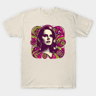 Lana Del Rey -  Psychedelic Glamour T-Shirt